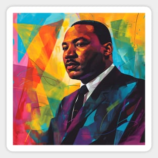 Inspire Unity: Festive Martin Luther King Day Art, Equality Designs, and Freedom Tributes! Magnet